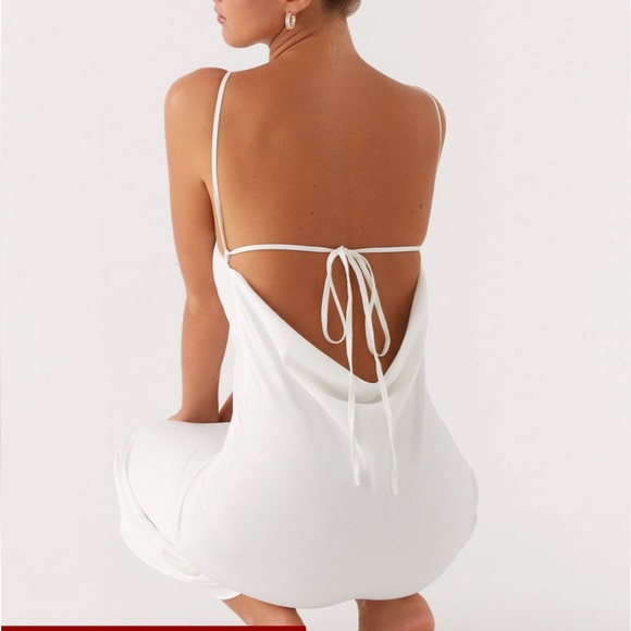BRAND NEW WITH TAGS! PEPPERMAYO WHITE BENTLEY MIDI DRESS. SIZE 2. - Picture 6 of 6